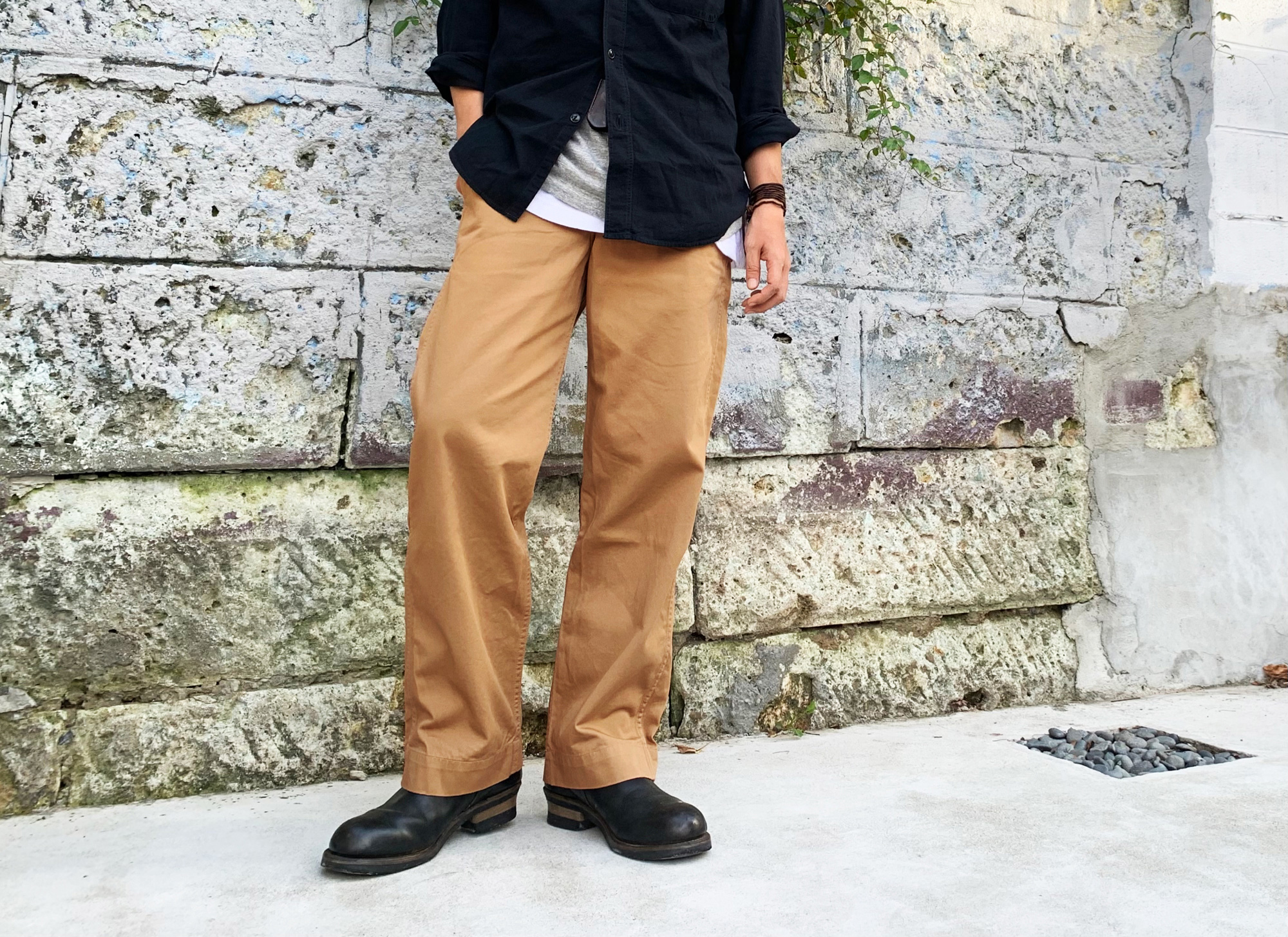 太くて綺麗 1201 U.S. ARMY CHINO 41 KHAKI - FC BLOG